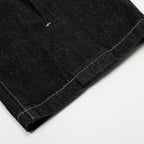 Japanese Snow Velvet Indigo Denim Baggy Jeans