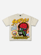 Men's Burning Soul Graphic Casual T-shirt