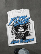 Fly By Choice Print Tank Top