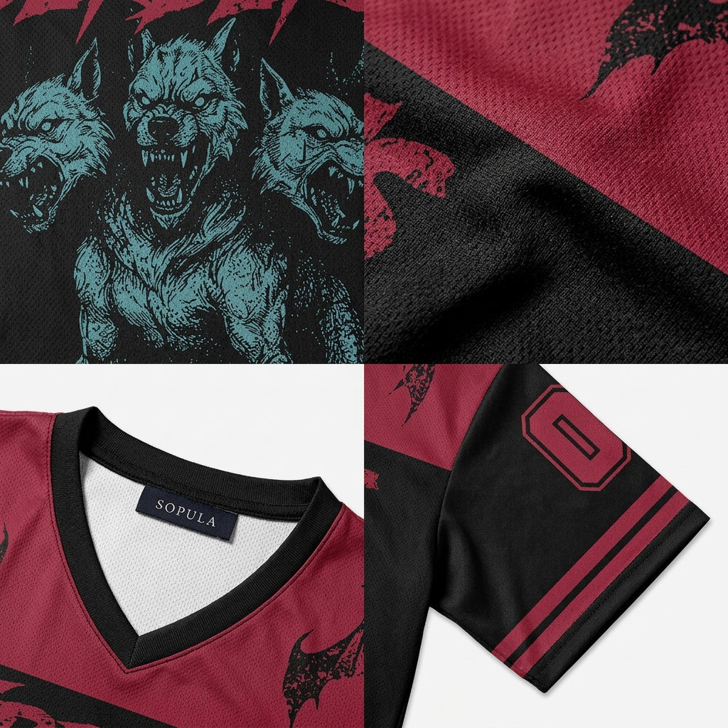Hell Hound Cerberus Mesh Jersey