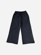 Retro High Street Scimitar Stitching Wide Leg Sports Pants