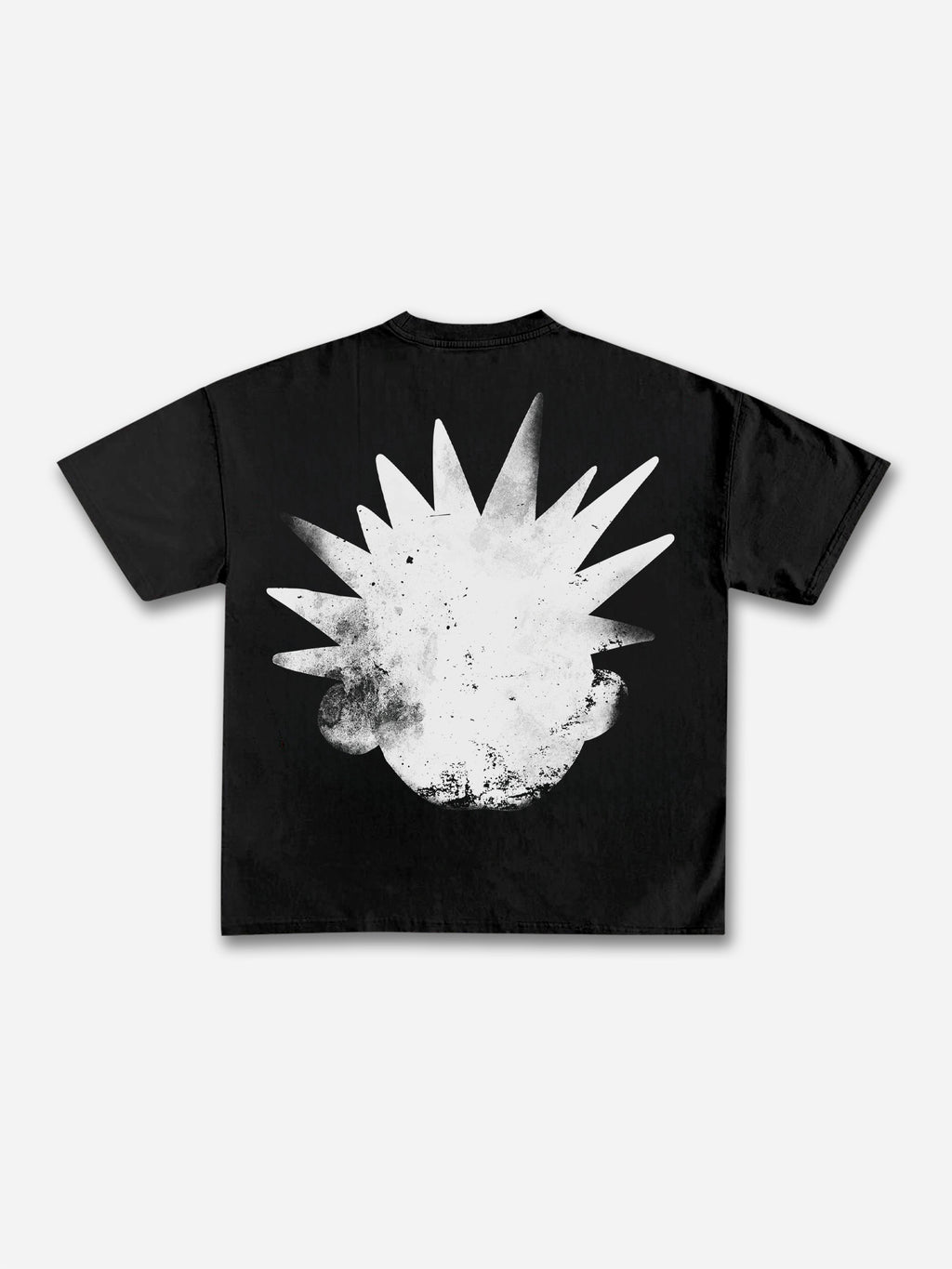 Casual The Brain Explodes Print Short Sleeve T-shirt