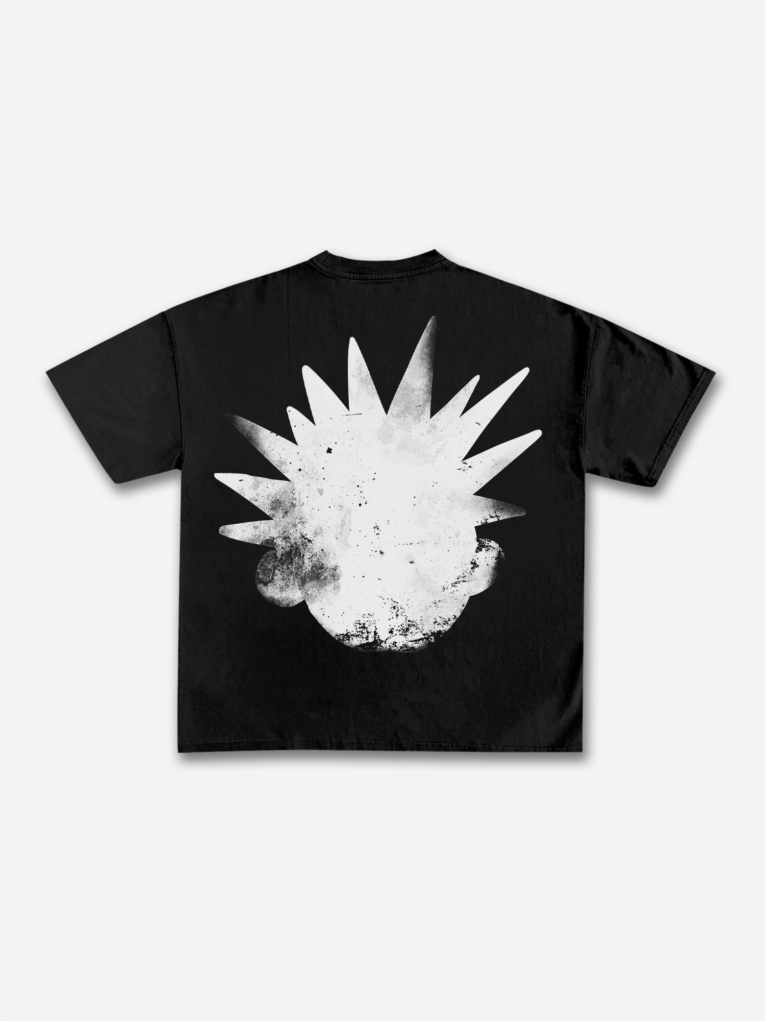 Casual The Brain Explodes Print Short Sleeve T-shirt
