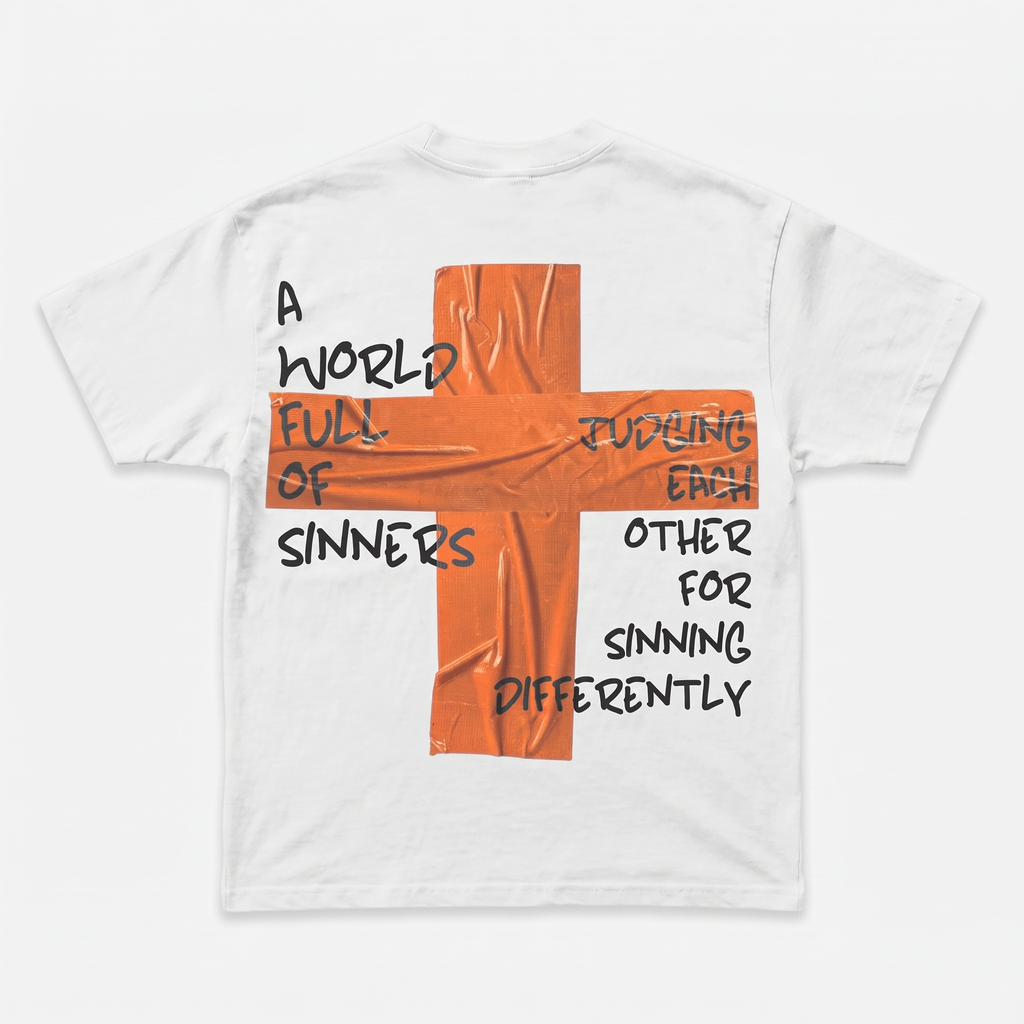 World Full Of Sinners Graphic T-shirt