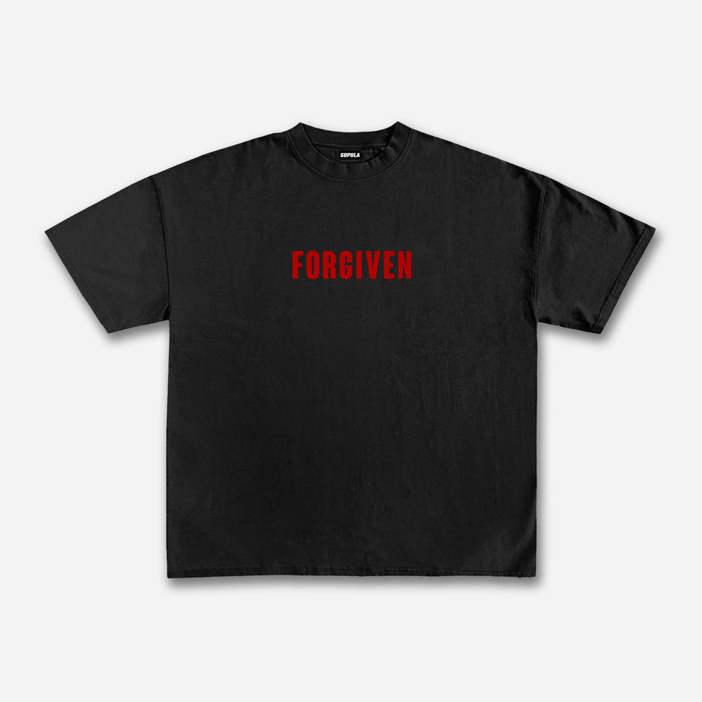 Forgiven Psalm 32：1 Print T-shirt