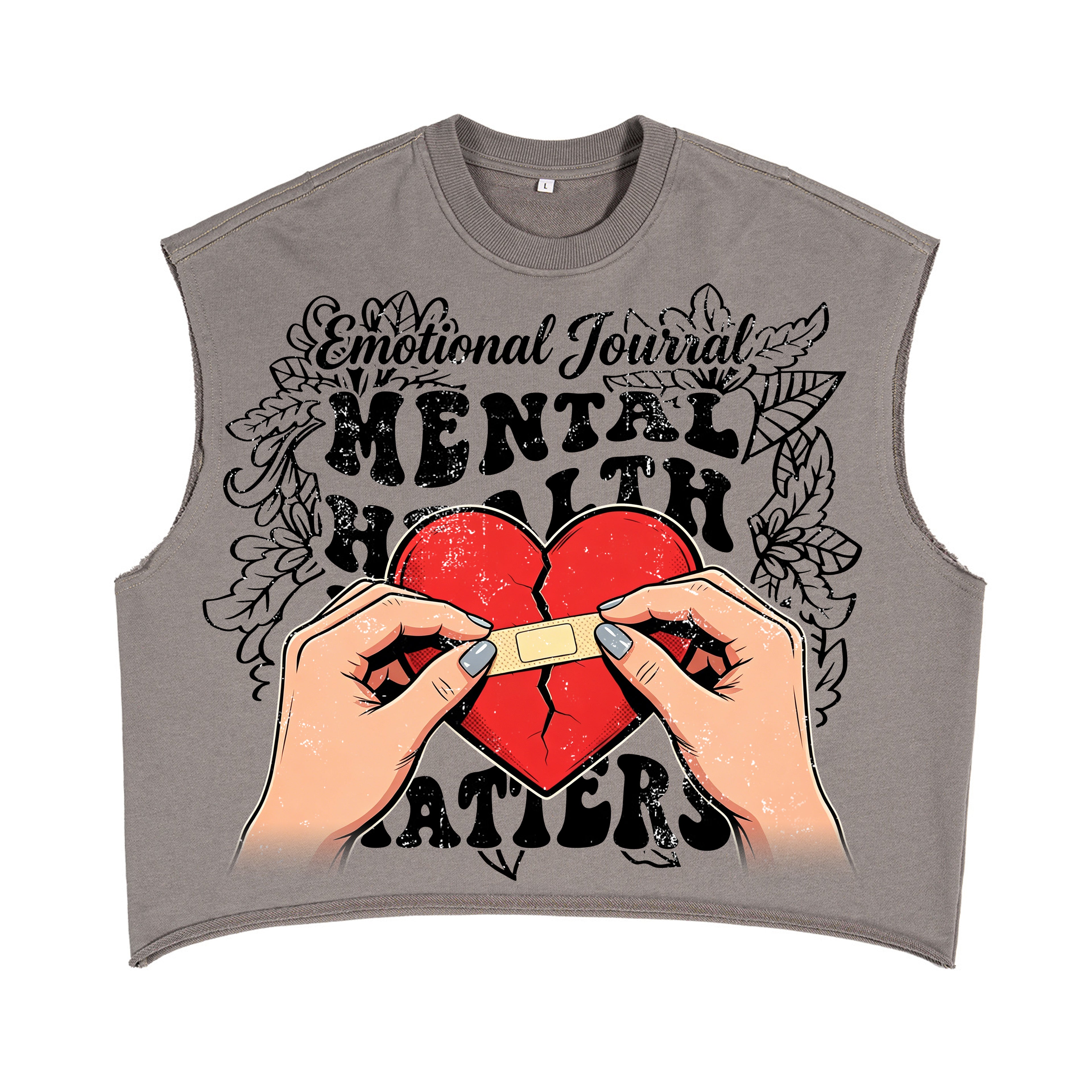 Mental Health Is Of Utmost Importance Graphic Short Tank Top