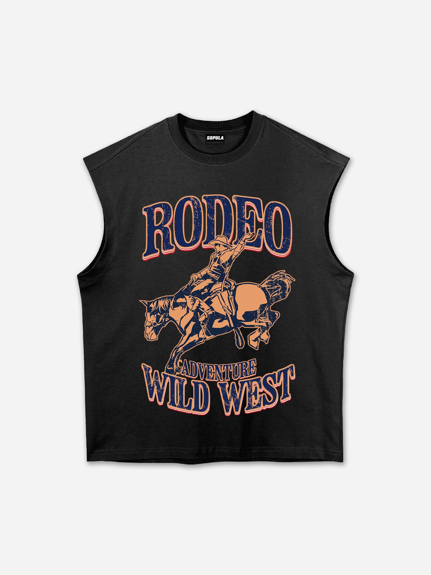 Coors Banquet Rodeo Classic Graphic Cotton Tank Top