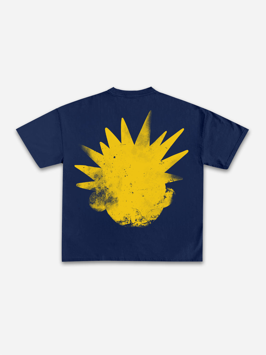 Casual The Brain Explodes Print Short Sleeve T-shirt