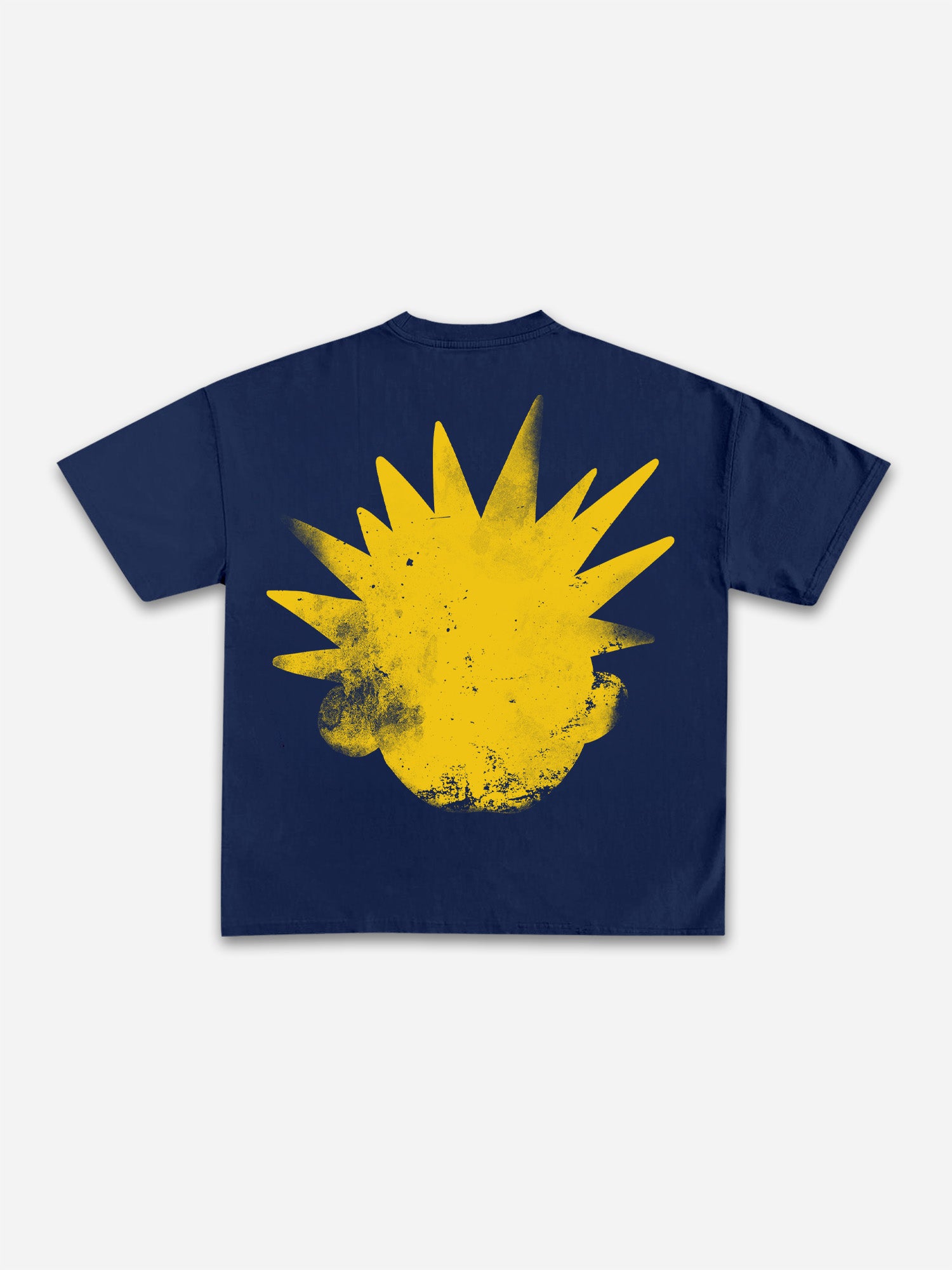 Casual The Brain Explodes Print Short Sleeve T-shirt