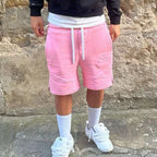 Unisex Y2k Harajuku Solid Letter Pink Sport Shorts