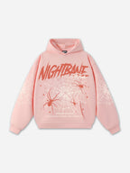 The Dark Night Bane Spider Web Graphics Pocket Hoodie