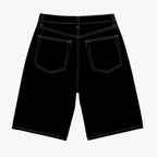 Retro Japanese Floral Tigerbloom Koibloom Shorts