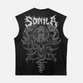 Sopula Skull Gothic Totem Graphic Tank Top
