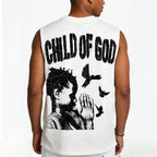 Child Of God Praying For Peace Print Tank Top