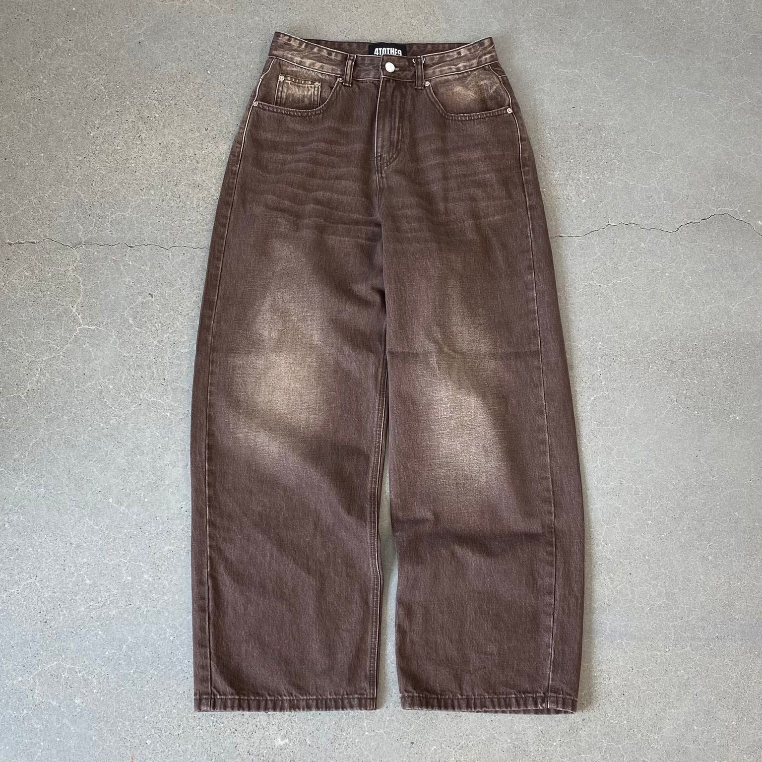 Men's Hip-hop Retro Washed Baggy Jeans