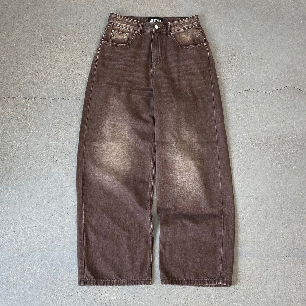 Men's Hip-hop Retro Washed Baggy Jeans