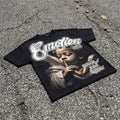 Mute Angel Emotion Graphic T-shirt