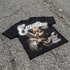 Mute Angel Emotion Graphic T-shirt
