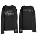 Gothic Alphabet Patterns Long Sleeve T-shirt
