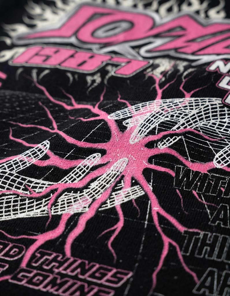 Genesis Spiritual Connection Street Y2k Vintage Graphic Cotton T-shirt