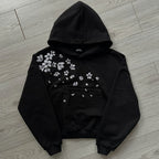 Japanese Style Cherry Blossom Embroidered Hoodies