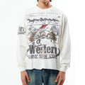 Western Cropped Long Sleeve T-shirt