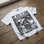 Retro My Soul Has Gone Mental Health Graphic Cotton T-shirt