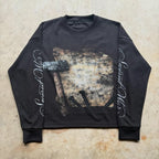 “forged In Faith” Retro  Y2k  Waffle Long-sleeved Tee