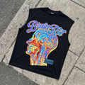 Brain Rot Abstract Color Graphic Tank Top