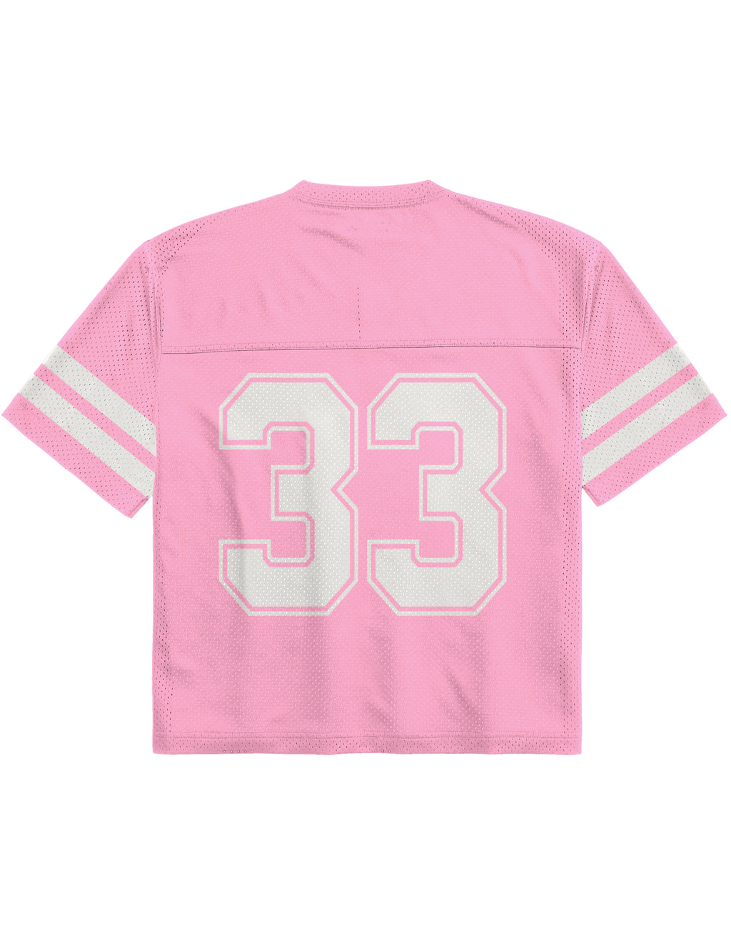 Dunk Pink And White Valentine's Day Limited Edition No. 33 Oversized Mesh Jersey