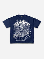 Spider Web If I Ruled The World Vintage Graphic Cotton T-shirt