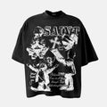 Saint Child Of God Bible Prayer Graphic Cotton T-shirt