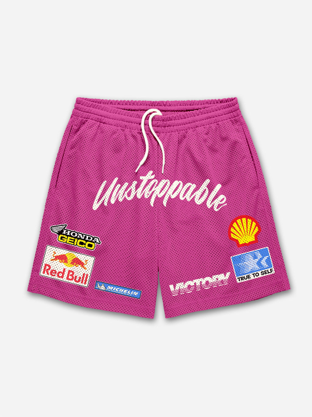 Unstoppable Street Trend Racing Mesh Shorts