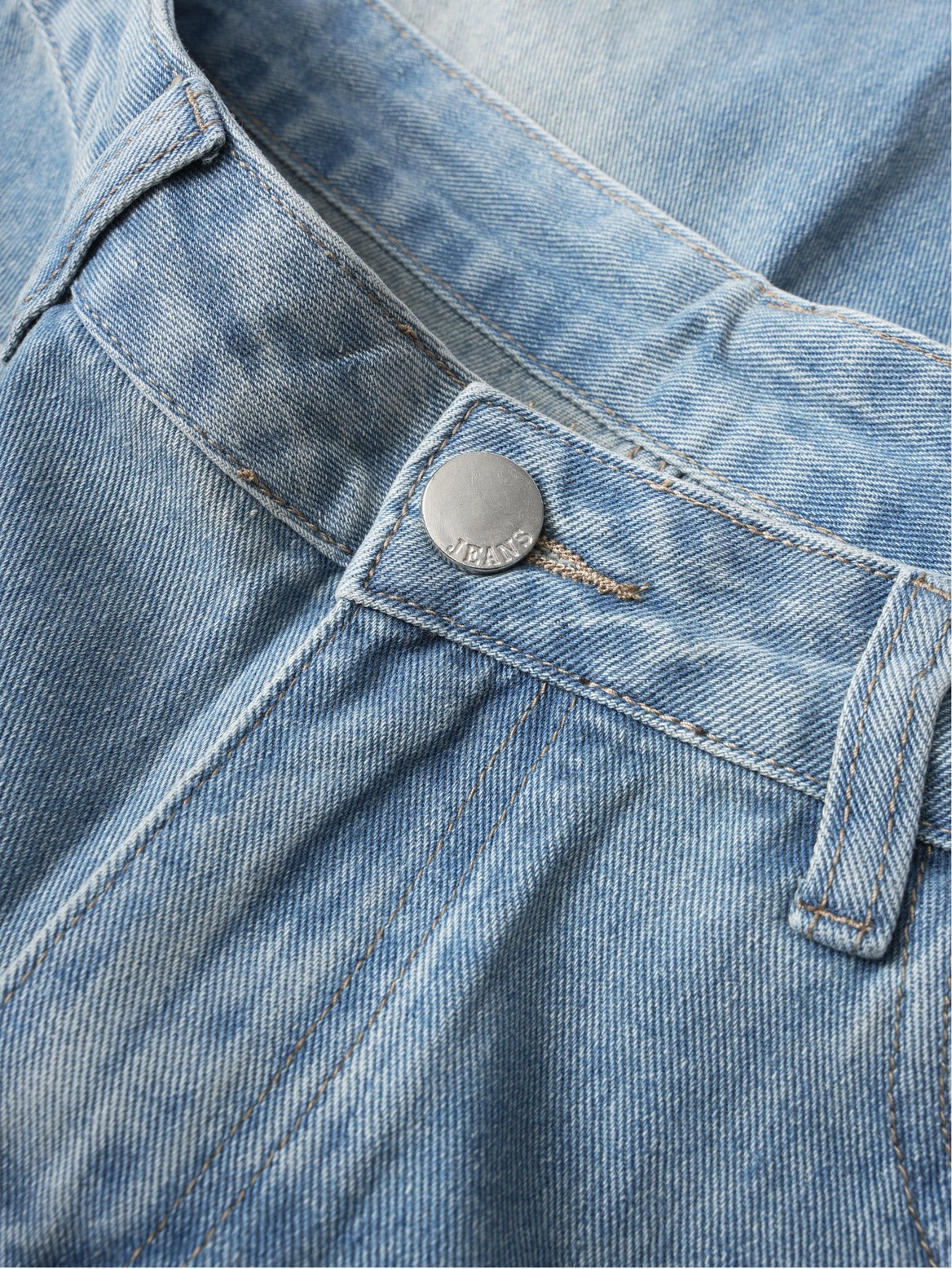 Vintage Washed High Street Denim Shorts