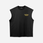 Street Graffiti Boy American Retro Style Graphic Tank Top