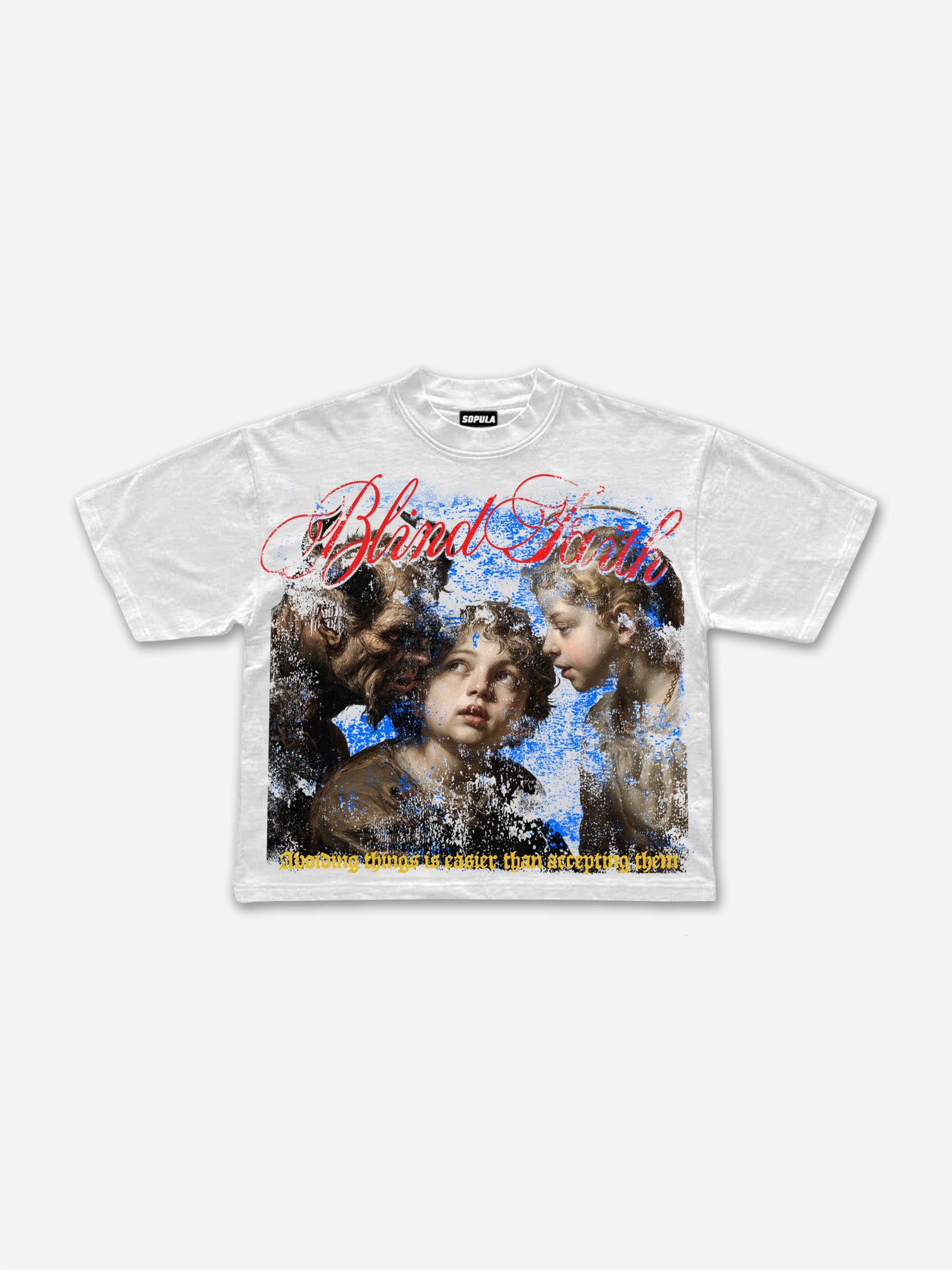 Protect The Troops Youth Vintage Graphic Cropped T-shirt