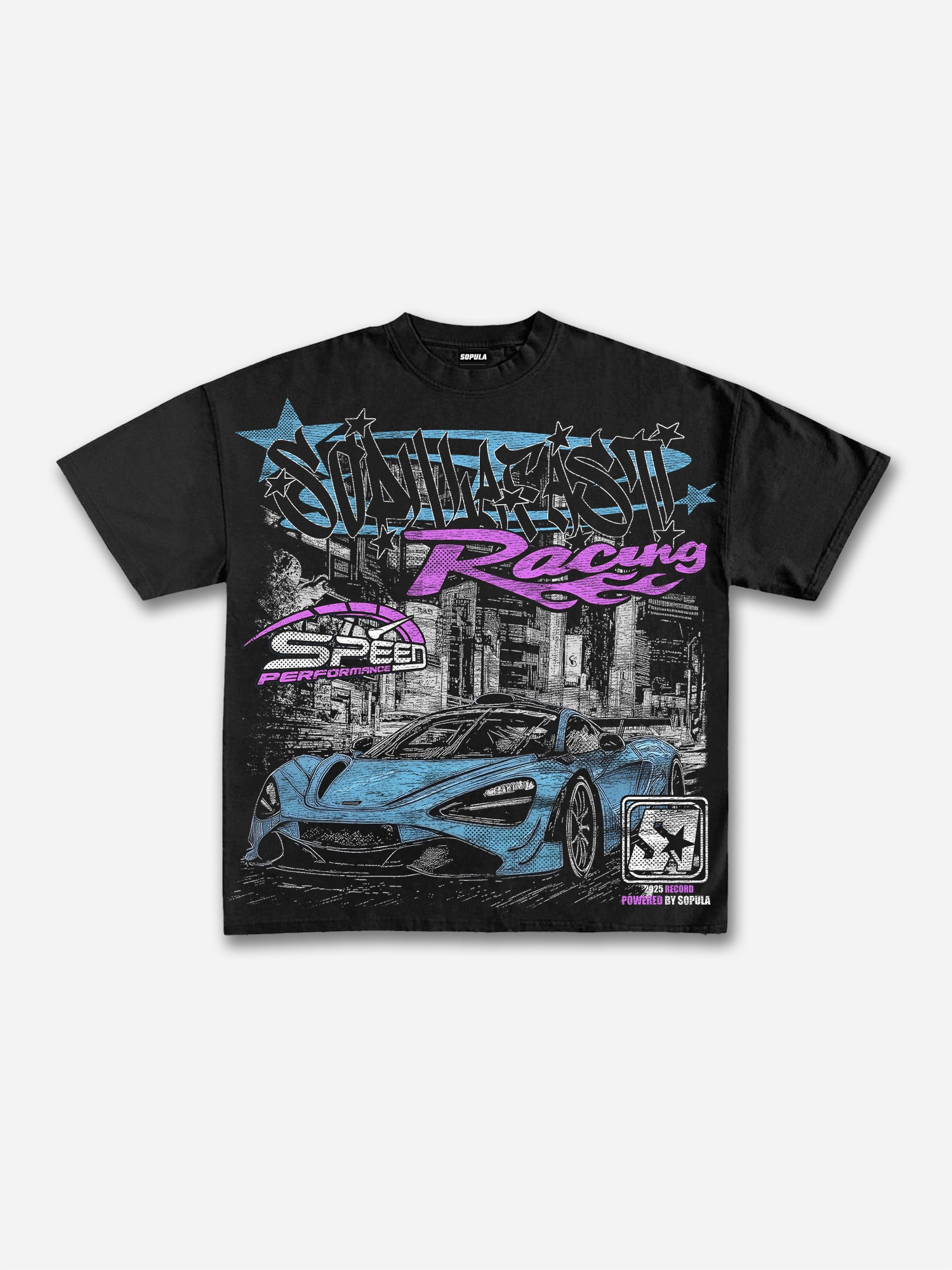Y2k Fast Racing Make Vintage Graphic Cotton T-shirt