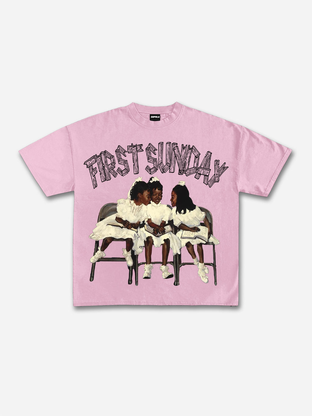 Personalized First Sunday Graphic Basic T-Shirt