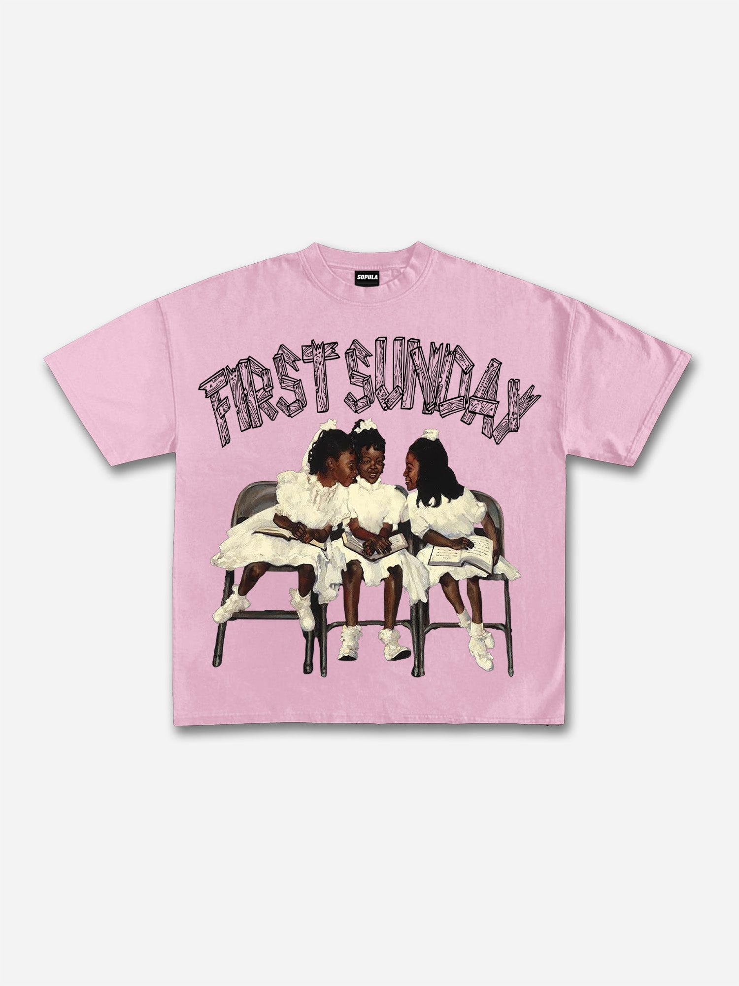 Personalized First Sunday Graphic Basic T-Shirt