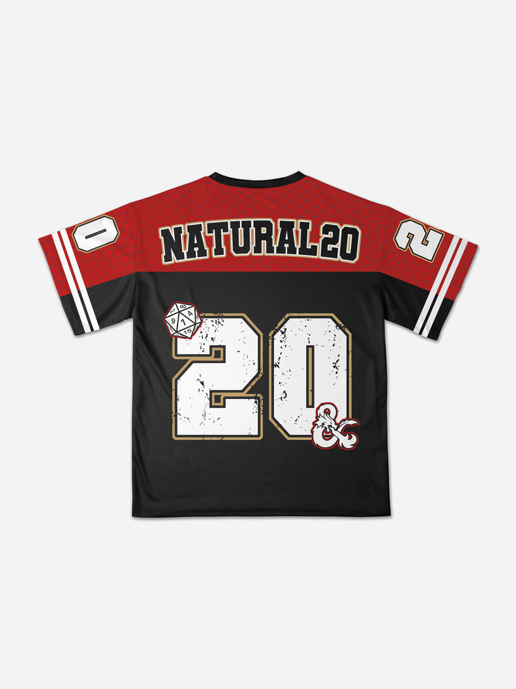 Critical Horror D20 Natural 20 Graphic Mesh Jersey