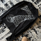 7-digit Graphic Long-sleeved T-shirt