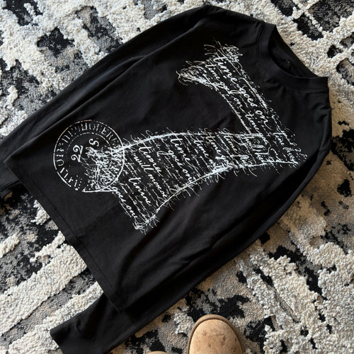 7-digit Graphic Long-sleeved T-shirt