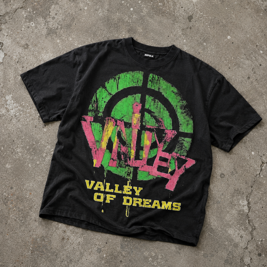 Valley Forever Target Graphic Cotton T-shirt