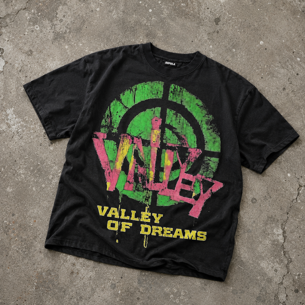 Valley Forever Target Graphic Cotton T-shirt