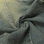 Casual Patchwork Loose-fitting Leg Baggy Jeans