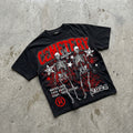 Cemetery Skeletons Street Vintage Graphic T-shirt