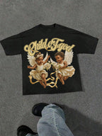 Child Of God Print Cotton T-shirt