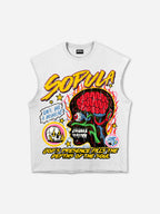 Men's Sopula-burning Soul Graphic Tank Top