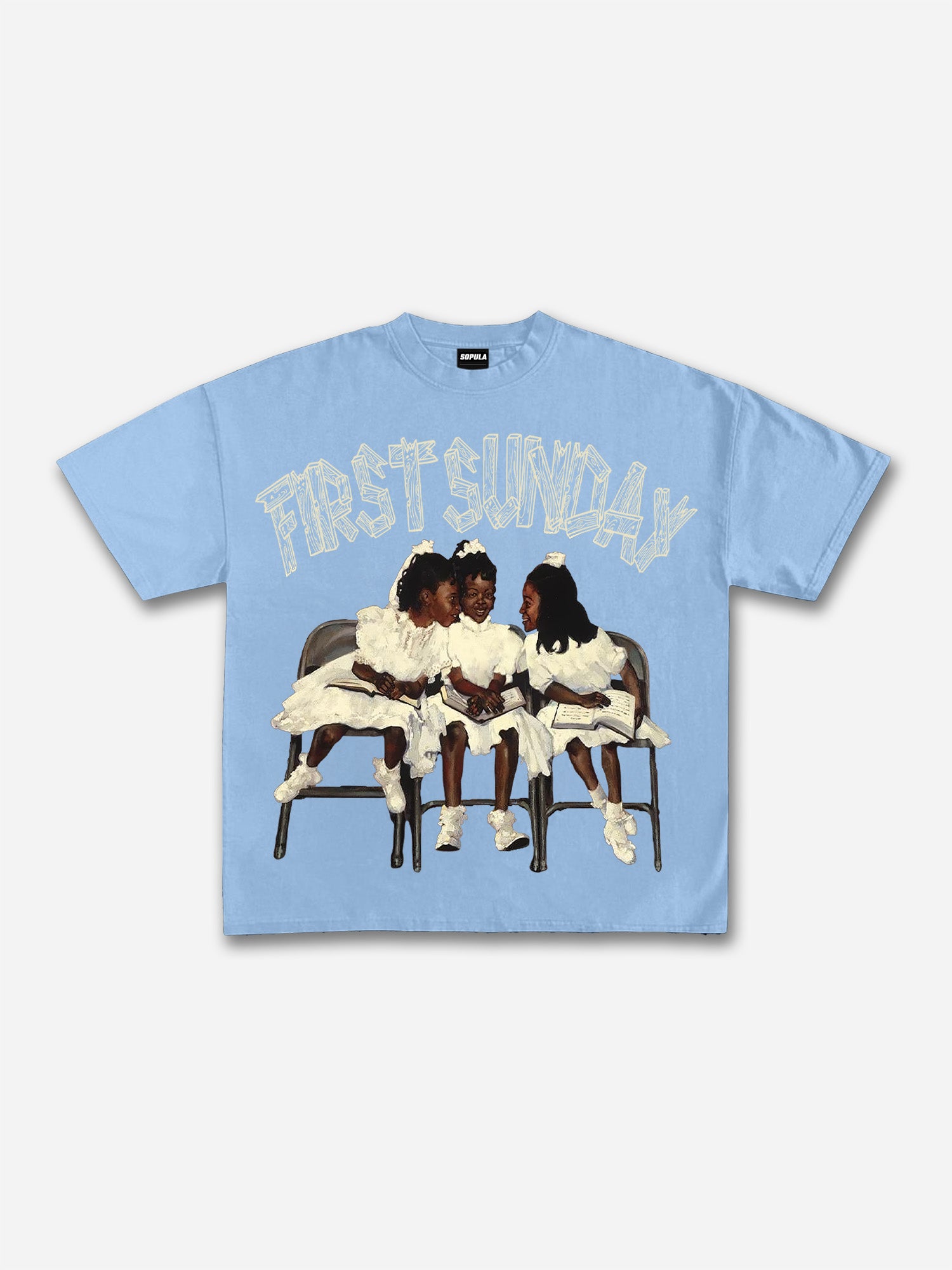 Personalized First Sunday Graphic Basic T-Shirt