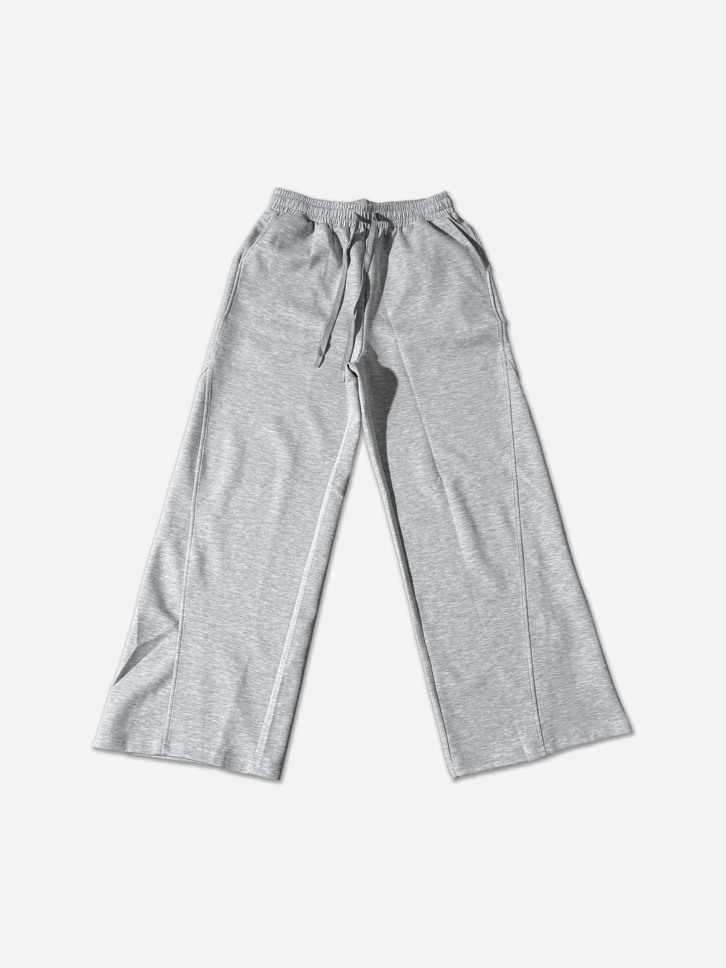 Retro High Street Scimitar Stitching Wide Leg Sports Pants